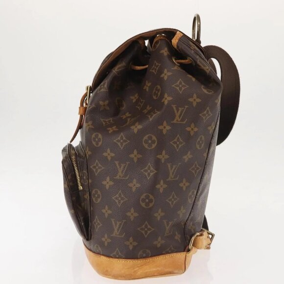 LOUIS VUITTON Monogram Montsouris GM Backpack M51135 LV Auth BA6032 - Picture 5 of 16